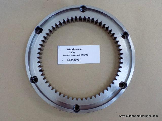 Hobart D300 Planetary 59 Tooth Internal Gear 00-438472-New