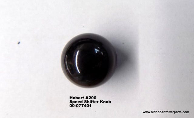 Gear Shifter Knob for Hobart A120, A200 Mixers. Replaces 00-077401.
