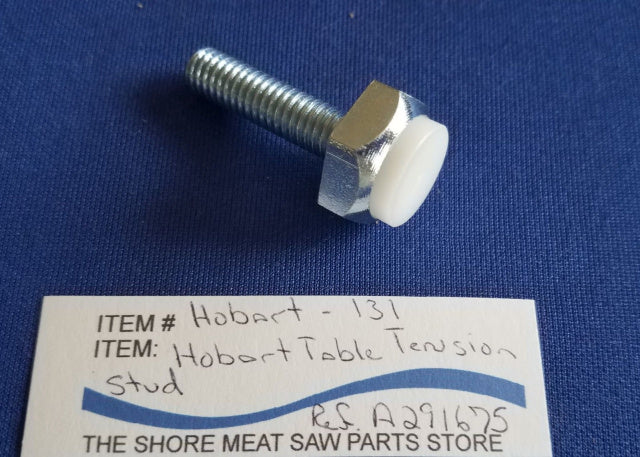 Plug and Holder Assembly Table Tension Stud Replaces 291675 for Hobart Saw 5700, 5701, 5801