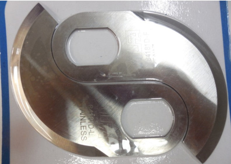 Hobart 8186 and 84186 Buffalo Chopper Knife Set Leading Knife 77372 Following Knife 77373