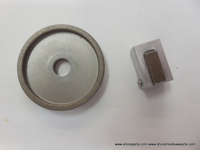 Sharpening & Truing Diamond Stones for Hobart 1612E, 1712, 1812, 1912 Slicers. Replaces 439691-478747 & 873847-00001.