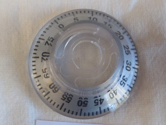 Indexing Dial for Hobart 162, 1712, 1812, 1912 Slicers. Replaces 00-118175.