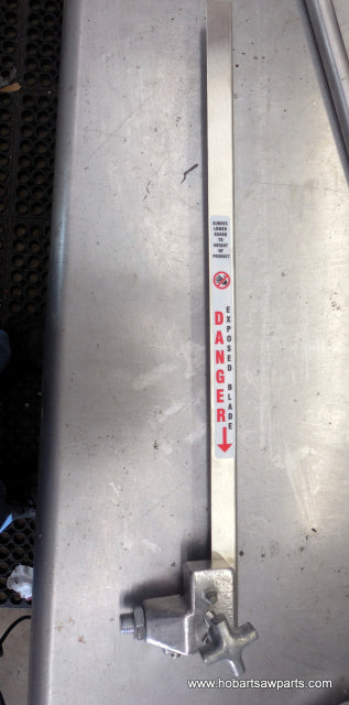 Upper Guide Sub Assembly for Hobart 5214, 5216 Saws. Replaces 00-113850-00005, C-113850