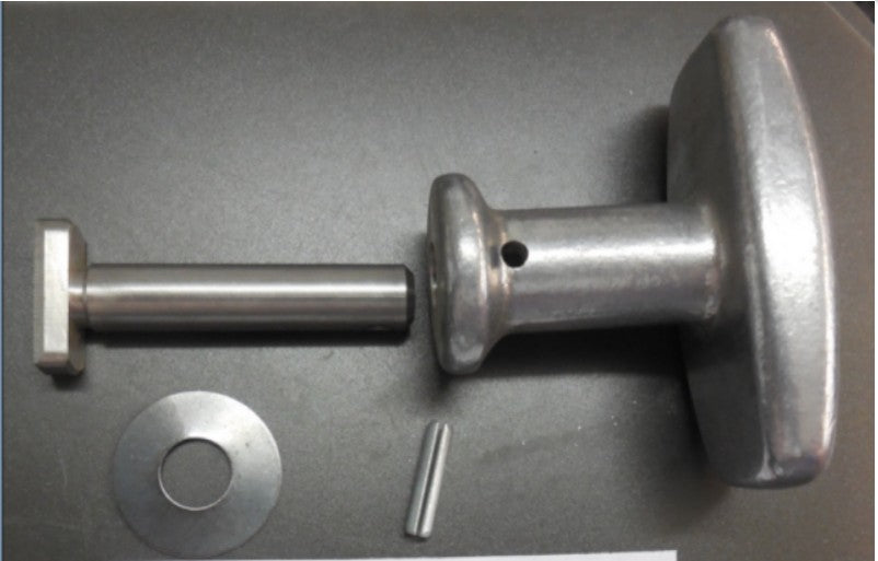 Hobart Buffalo 8145 and 84145 Chopper 00-116814 Locking Handle, 00-07374 Washer, PG-011-16 Pin and 00-117168 Interlock Bolt