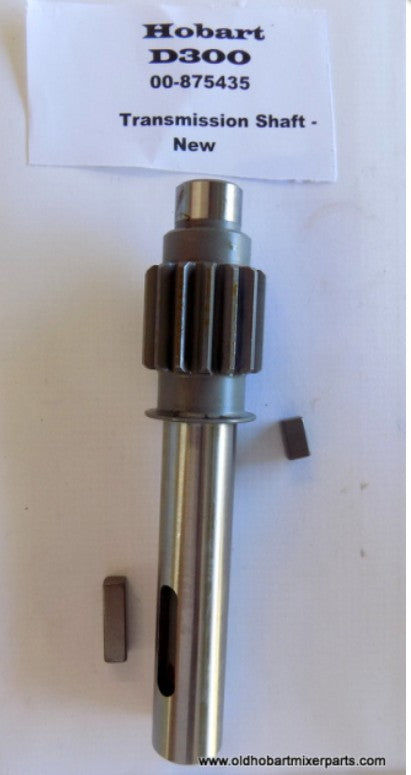 Hobart D300 Transmission Shaft replaces 00-875435 New