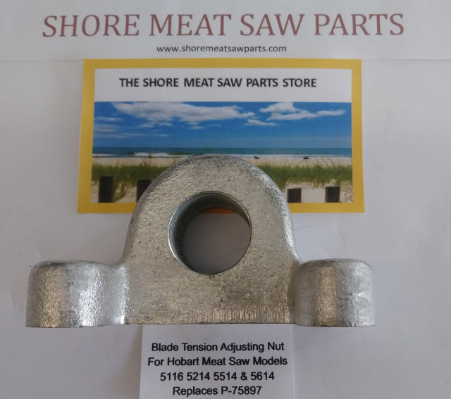 Blade Tension Adjusting Nut for Hobart Model 5212 Saws. Replaces P-75897.