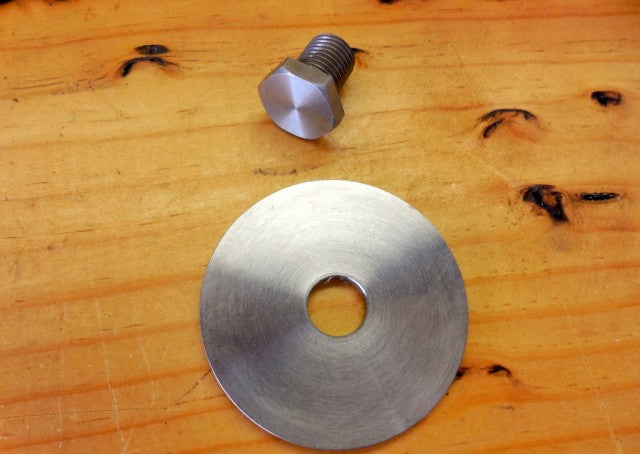 Knife Bolt & Washer for Berkel 909, 919 Slicers. Replaces 3475-00781, 3375-00314.