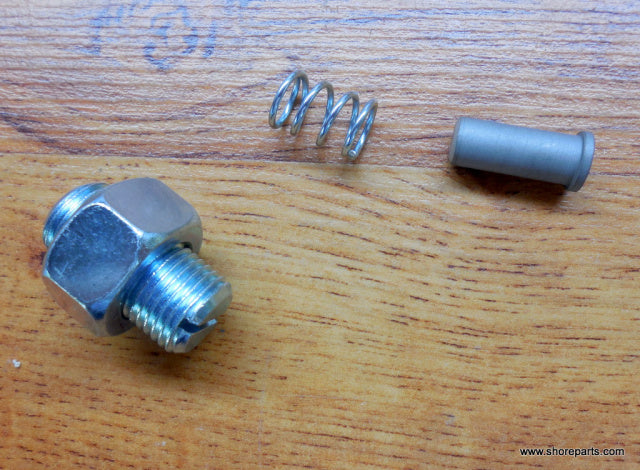 Back Up Nut, Stud & Spring for Hobart 5212, 5214 & 5216 Saws. M101924