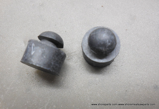 2 Table Bumpers for Hobart 5212, 5214 & 5216 Saws. Replaces P-77318.