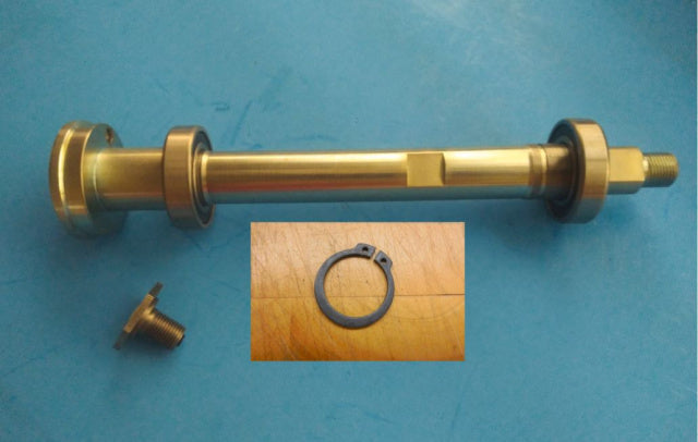 Knife Shaft Assembly for Hobart 2612, 2712, 2812, 2912 Slicers. Replaces 00-438915-00002.