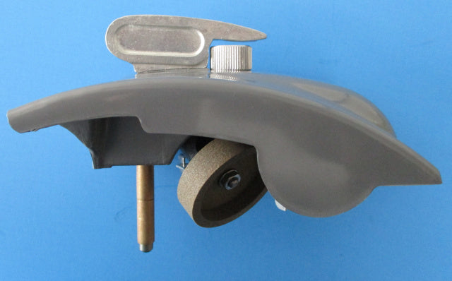 Knife Blade Sharpener w Gray Plastic Cover for Berkel 909, 919 Slicers. Replaces 4975-00409.