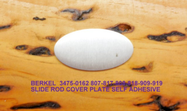 Slide Rod Plate Cover for Berkel 808, 818, 909, 919 Slicers. Replaces 3475-0162.