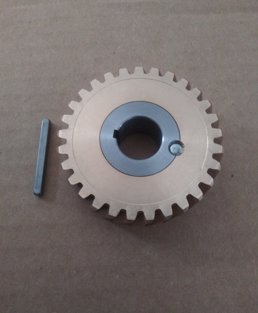 Bronze Worm Wheel & Steel Bushing replaces 124751-3 for Hobart A120 & A200