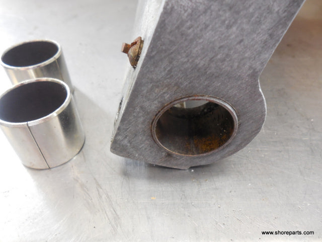 Two 1" Carriage Rail Bushings for Berkel 807 & 817X Slicers. Replaces 2646-1H.