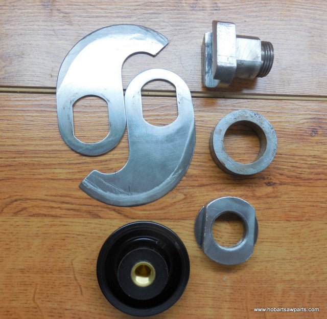 Hobart 8142, 84142 Buffalo Chopper Knives, 3 pieces Retainer kit and Fluted knob