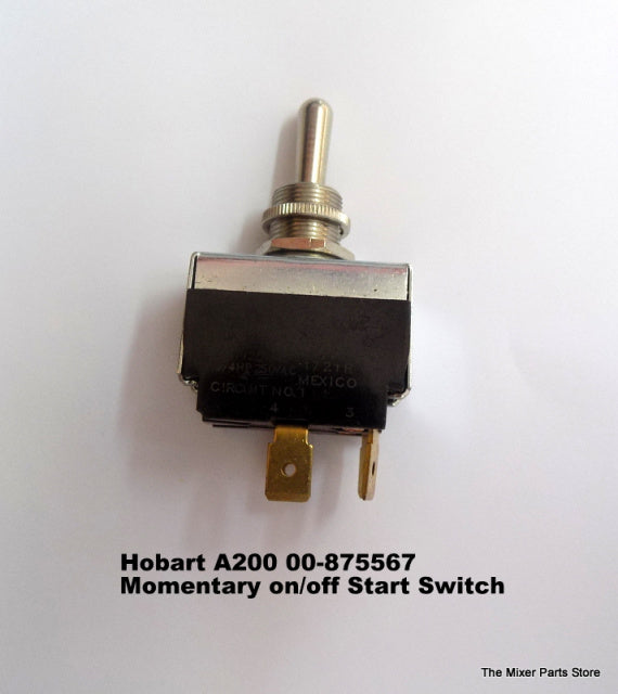 Hobart A200 Mixer Momentary on/off Start Switch replaces 00-875567