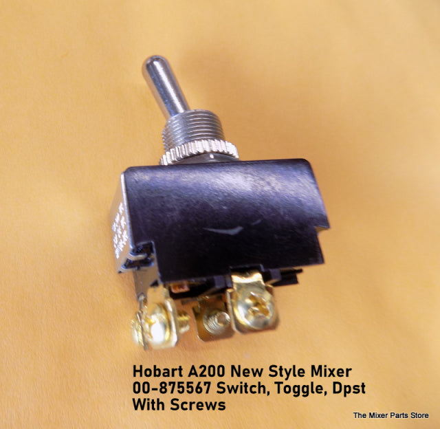 Hobart A120, A200 Mixer Switch Assembly with Screws replaces 00-875567