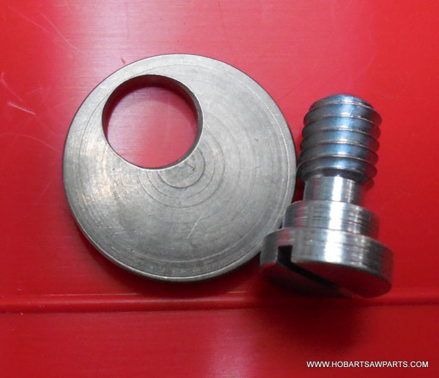 Upper Wheel Retainer and Stud 479142 and M20851 for Hobart 6614 and 6801 Meat Saws