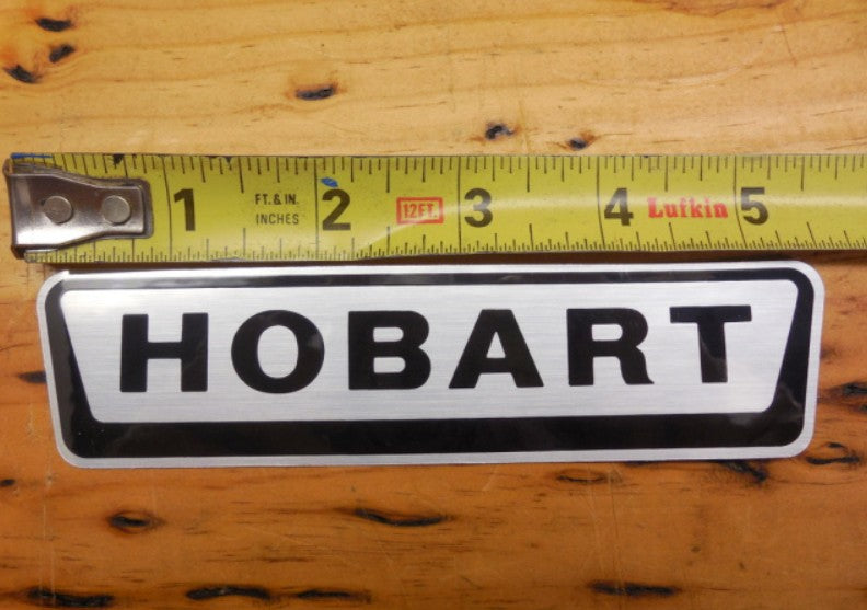 HOBART 8186 and 84186 Buffalo Chopper Logo Decal 5-5/8 inches Long