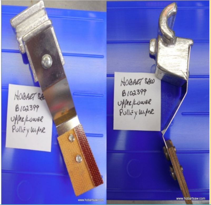 Pulley Wiper Assembly for Hobart 5514 & 5614 Saws. Replaces B102399
