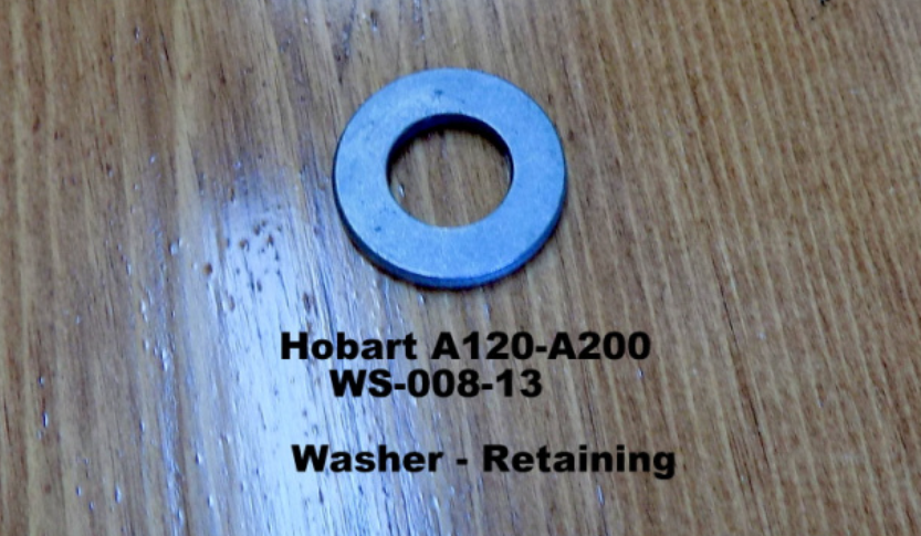 Retaining Washer WS-008-13 for Hobart A120 and A200 Mixer
