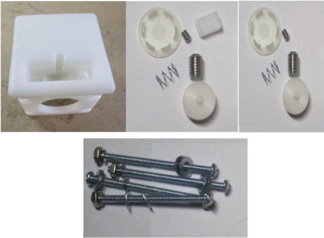 Guide Bar Support Insert Repair Kit for Hobart 6614 and 6801 Meat Saw