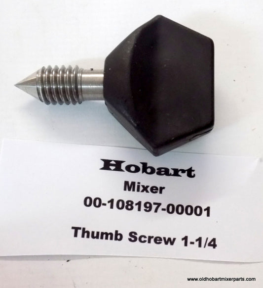 Attachment Hub Thumbscrew 00-108197-00001 for Hobart A120 and A200 Mixer