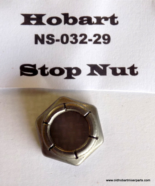 Planetary Shaft Stop Nut NS-032-29 for Hobart A120 and A200 Mixer