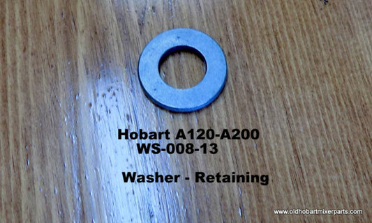 Retaining Washer WS-008-13 for Hobart A120 and A200 Mixer