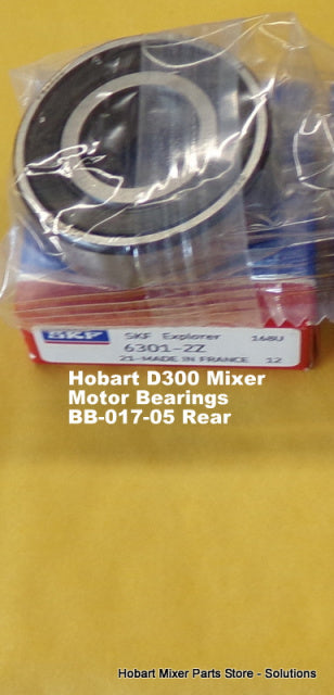 Hobart D300 Rear Rotor BB-017-05 SKF Ball Bearing