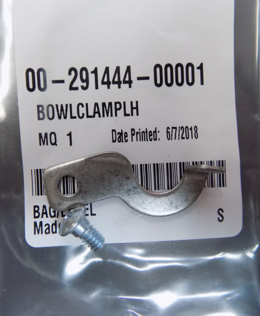 Left Hand Bowl Clamp for Hobart A200 Mixer. Replaces 00-291444-00001, 00-274614.