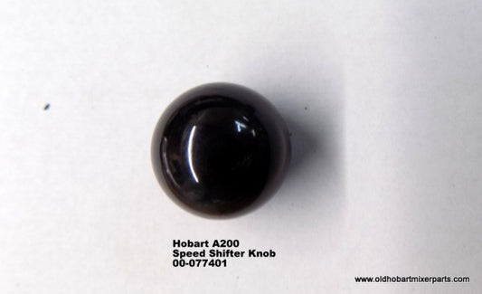Gear Shifter Knob for Hobart A120, A200 Mixers. Replaces 00-077401.