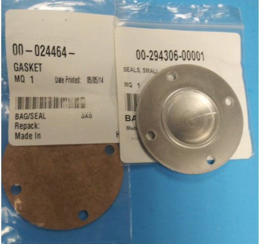 Cover Cap and Gasket for Hobart A120 & A200 Mixers. Replaces 00-294306-0001, 00-024464.