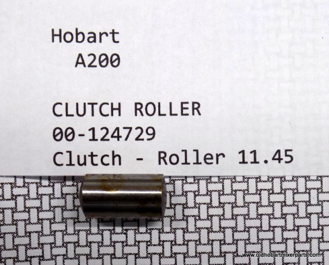 Clutch Roller for Hobart A200 Mixer. Replaces 00-124729.