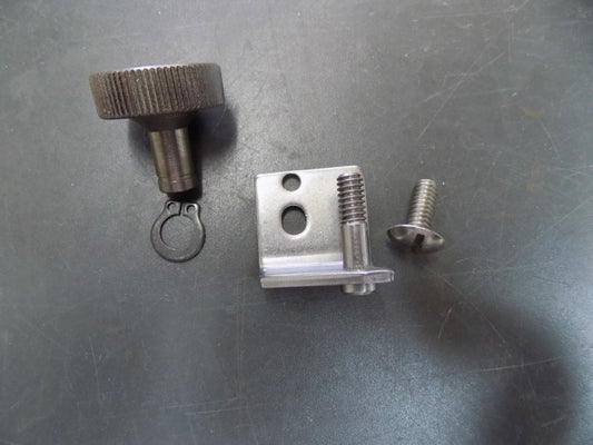 Angle Assembly & Center Plate Knob for Berkel 807 & 817 Slicer. Replaces A2614-1F & 2644-1D.