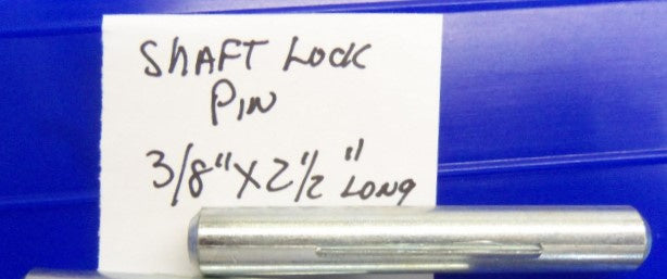Shaft Lock Pin for Hobart 5216 Saws. 3/8" X 2-1/2".