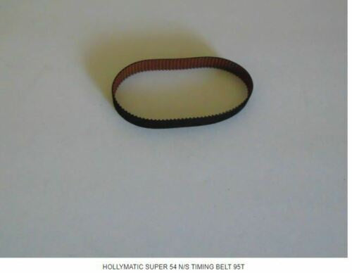 95 Tooth Timing Belt for Hollymatic Super 54 Patty Machine. Replaces 00007856.