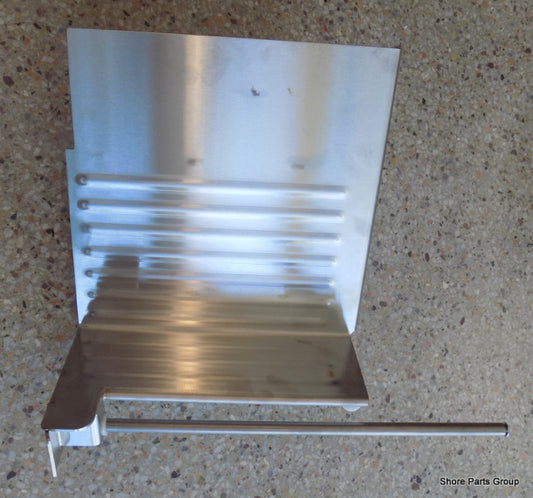 Stainless Meat Carriage for Hobart 1612, 1712, 1812, 1912 Slicers. Replaces 00-437115-00001.