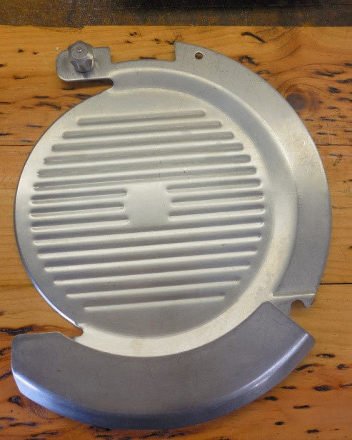 Stainless Steel Knife Cover & Top Lock Knob. Replaces 00-479740.