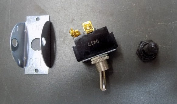 Toggle Switch with Guard and Boot for Berkel 808, 818, 909, 919 Slicers. Replaces 2275-0060, 2675-00617, 2675-00647.