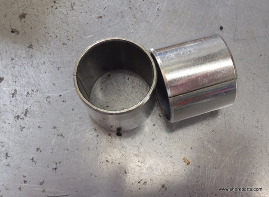 Two 1" Carriage Rail Bushings for Berkel 807 & 817X Slicers. Replaces 2646-1H.
