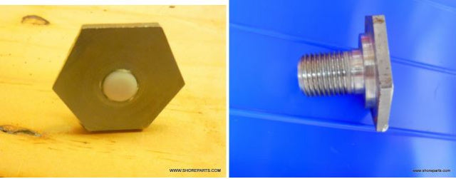 Knife Shaft Blade Holder for Hobart 1612, 1712, 1812, 1912 Slicer. 073356-2