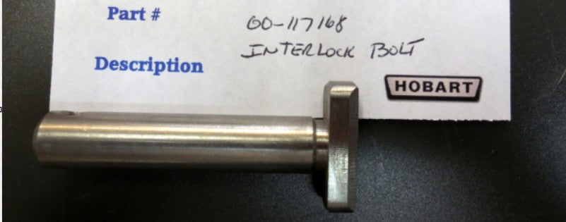Hobart 8145 and 84145 Buffalo Chopper Interlock Bolt 00-117168