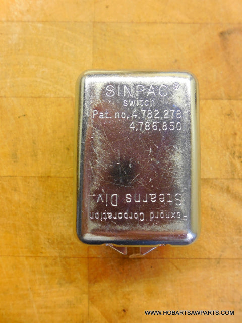 SINPAC 4 Tab Electronic Start Switch for Hobart 2612, 2712, 2812, 2912 Slicer. Replaces 00-271612-00002