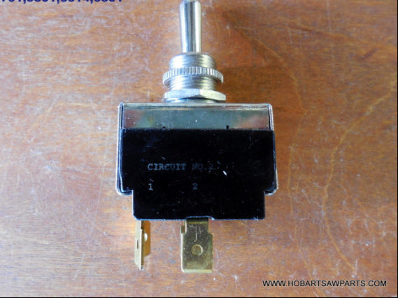 Momentary On/Off Toggle Switch for Hobart 5212, 5216 Saws. Replaces #120388