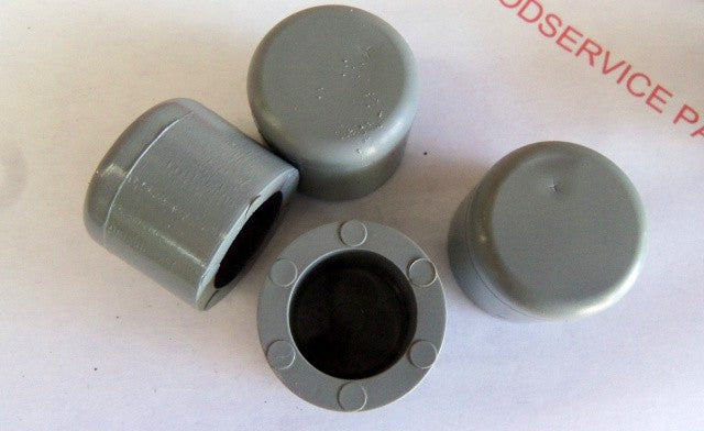 Set of 4 Support Feet Shoes for Berkel 808, 818, 909, 919 Slicers. Replaces 3675-0061.