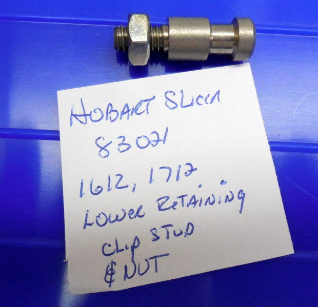 Lower Retaining Clip Stud for Hobart 1612 & 1712 Slicers. Replaces 83021
