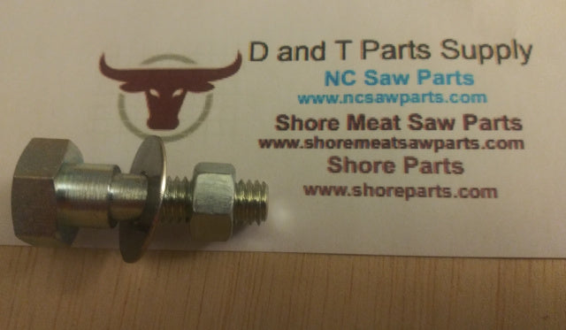 Operating Arm Bolt Assembly for Hollymatic Super 54 Patty Machine. Replaces 2183.