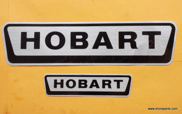 Logo Decals for Hobart 1612, 1712, 1812, 1912 Slicers.