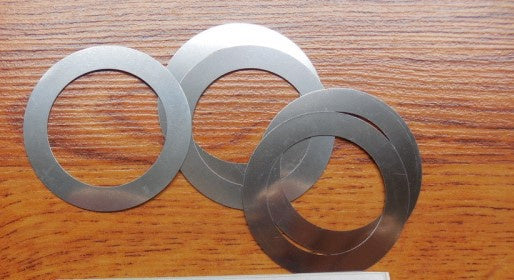 5 Upper Bearing Shims for Hobart 5514 & 5614 Model Meat Saws. Replaces 103036.